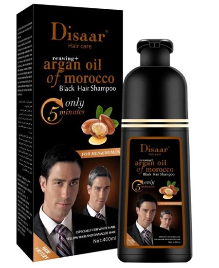 Picture of Disaar Argan Oil Of Morocco Black Hair Shampoo - 400ml